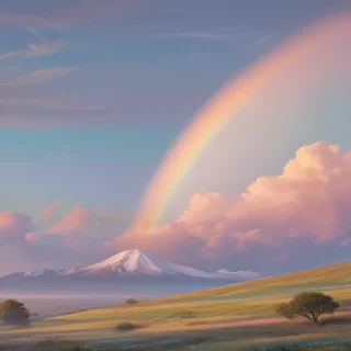 pastel rainbow bg