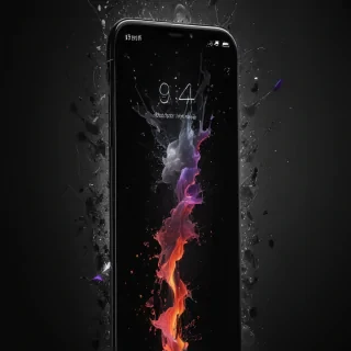 iphone black wallpaper 4k