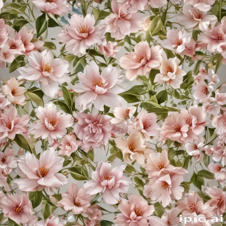 light floral background