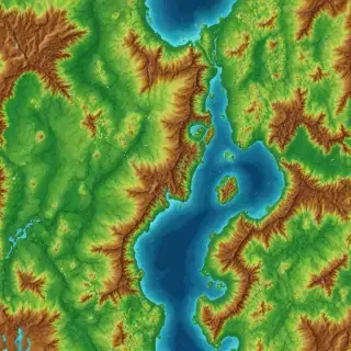 topography png
