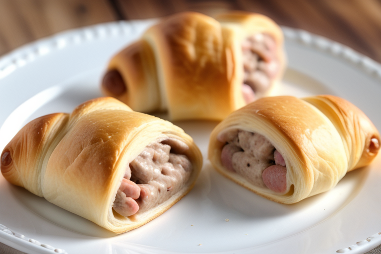 sausage crescent rolls cream cheese