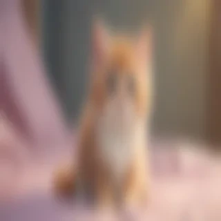 cute cat cartoon wallpaper