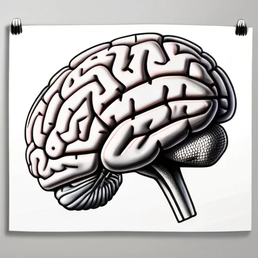 brain images drawing