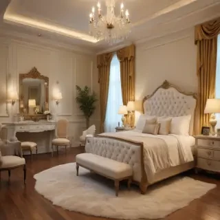 background of a bedroom
