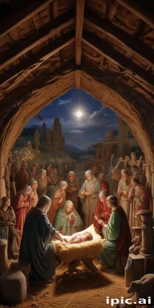 manger scene images free