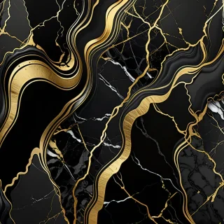 black and gold marble background
