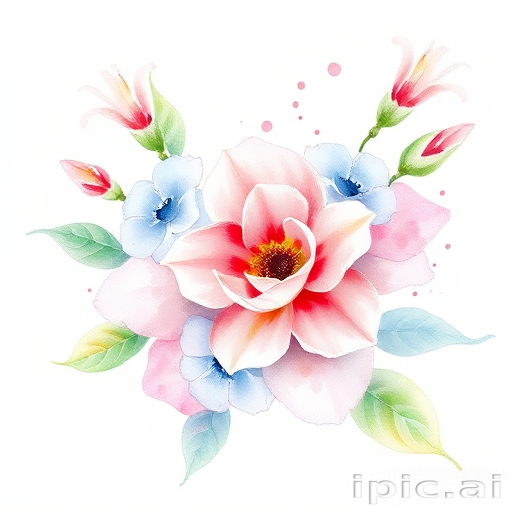 watercolor flower images