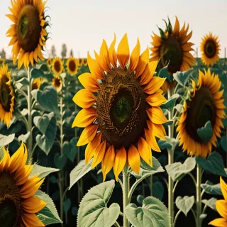 sunflower background aesthetic