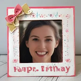 birthday frame