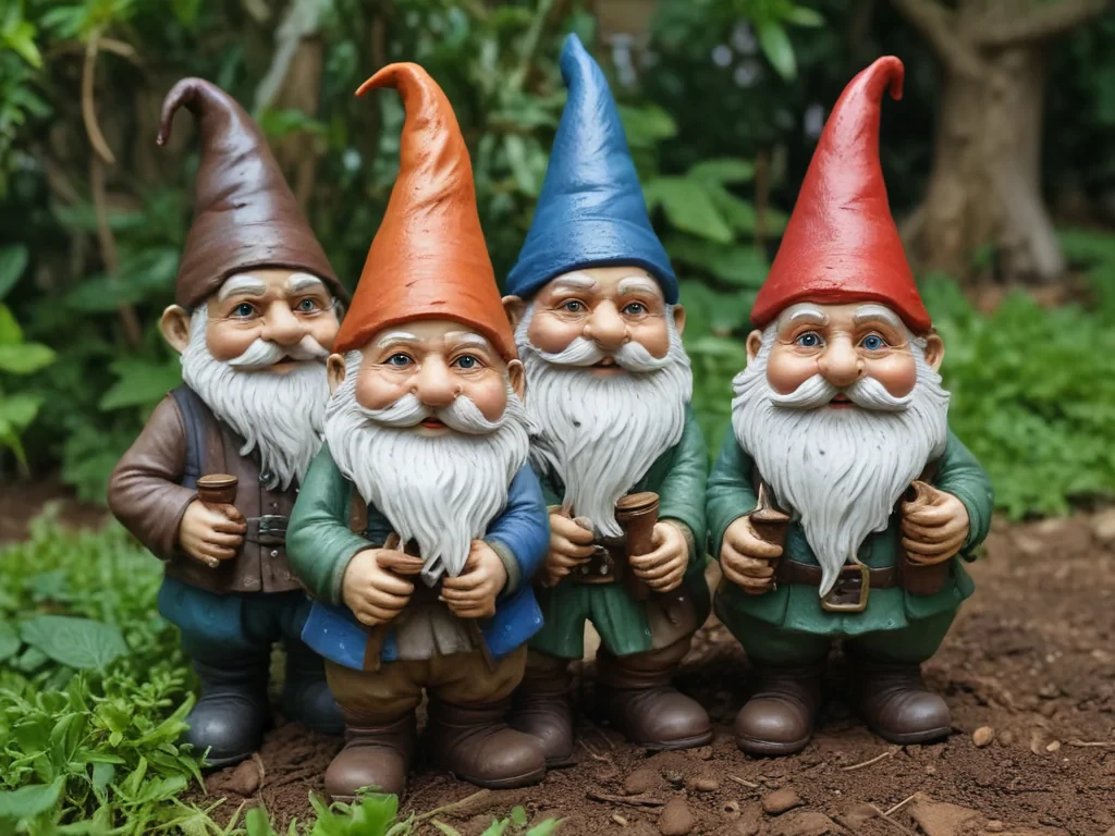 garden gnomes