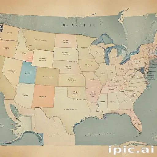 united states map