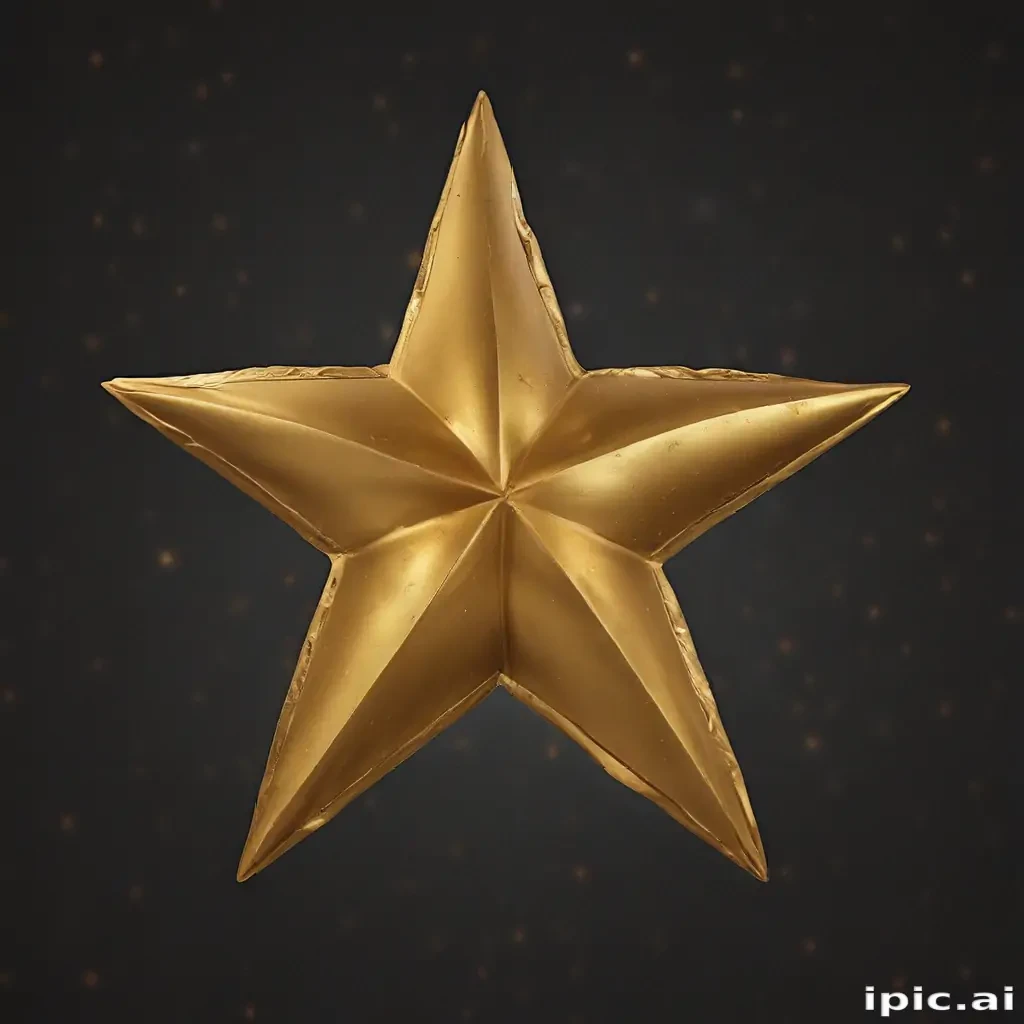 golden star png