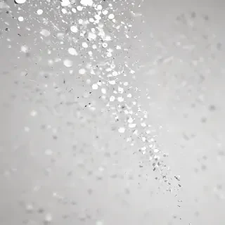sparkles white background