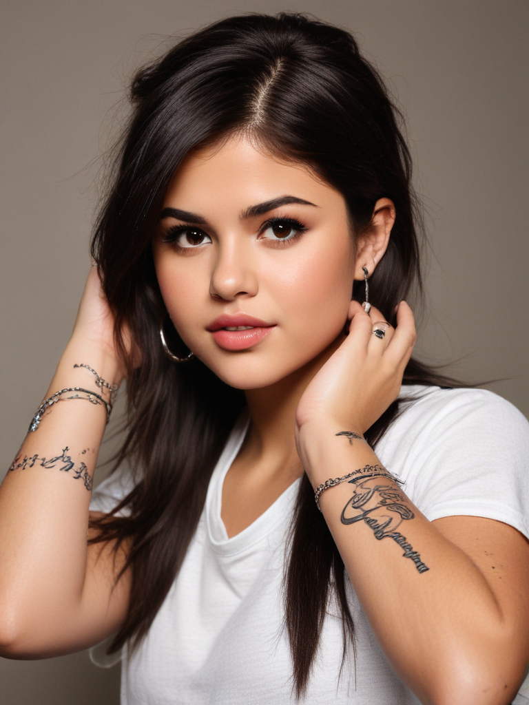 selena gomez tattoo justin bieber