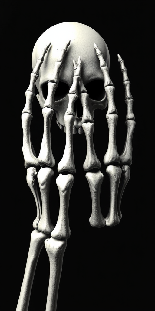 skeleton hands png