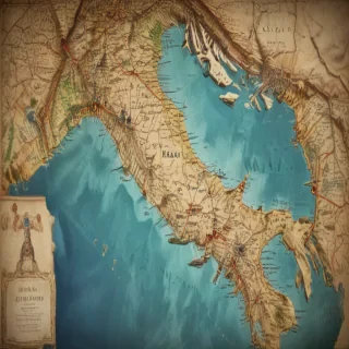 map of italy