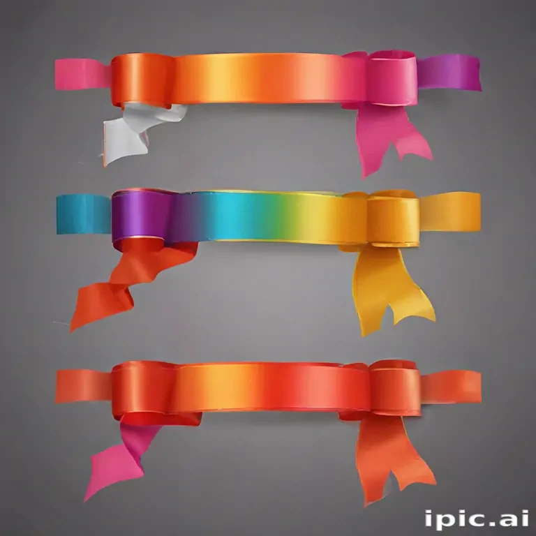 ribbon banners