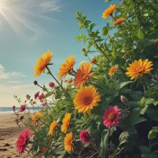 summer phone background