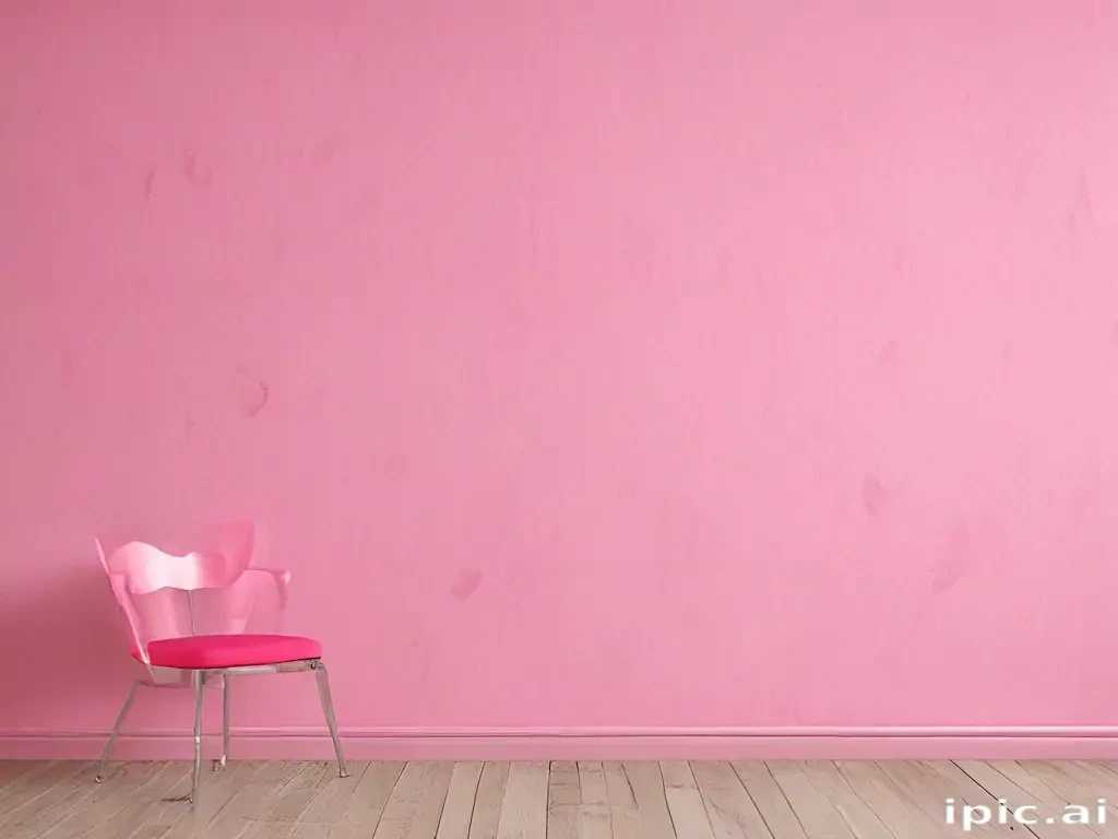 pink wall paper