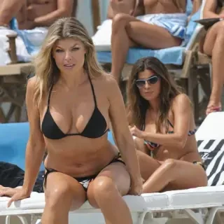 Fergie in bikini