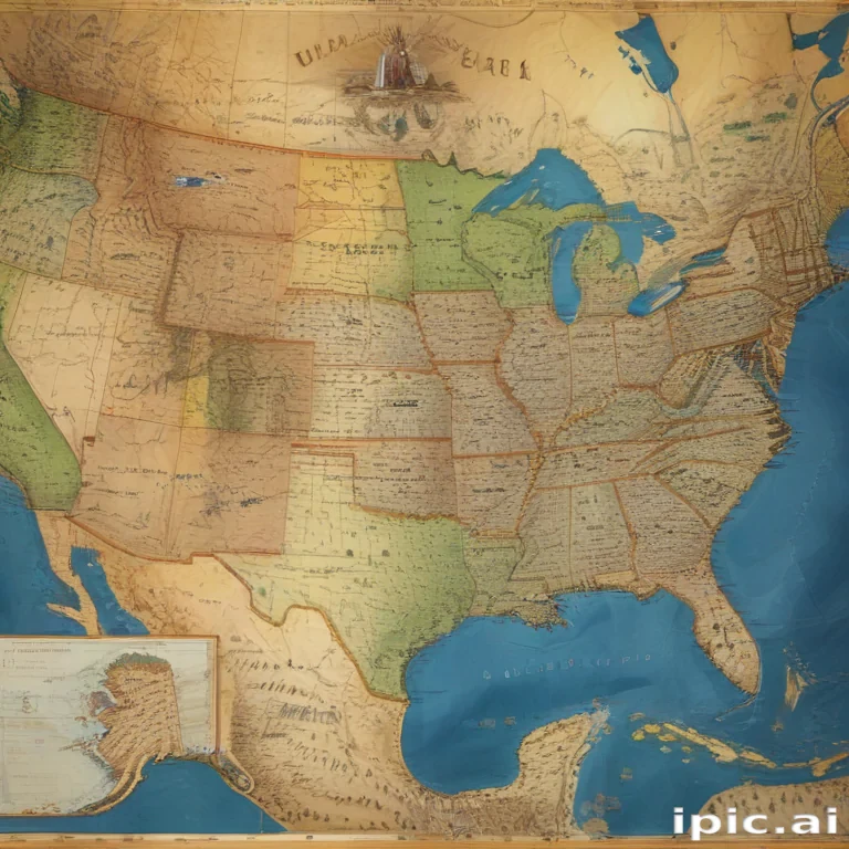 map of the united states of america