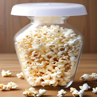 transparent popcorn