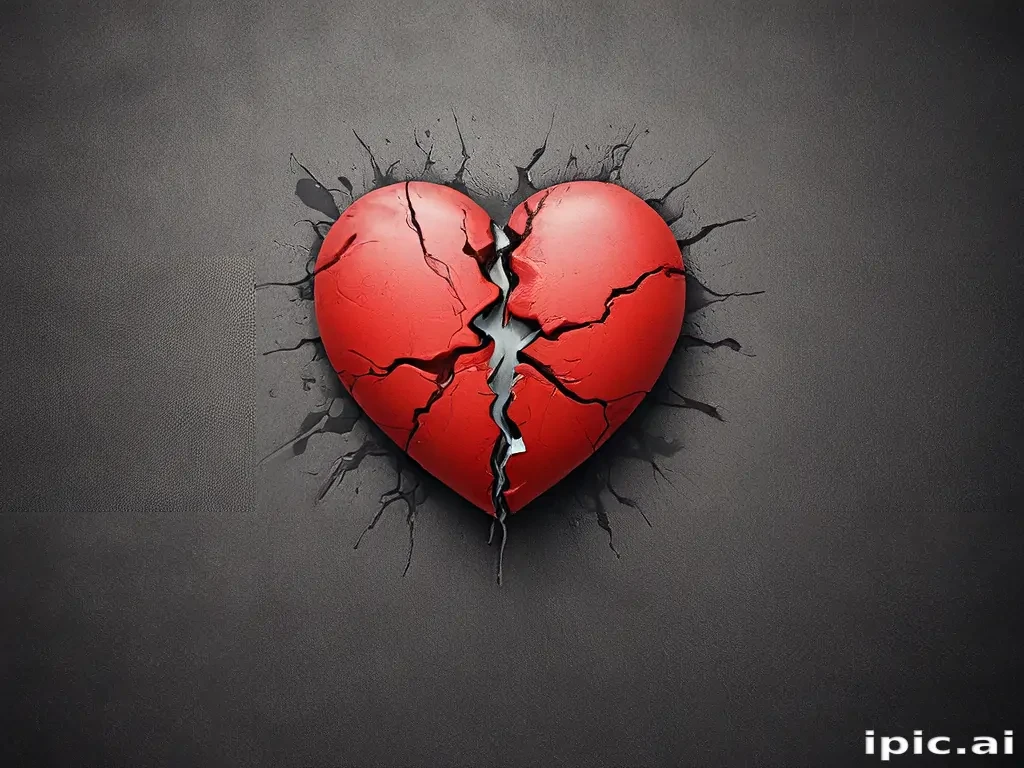 wallpaper broken heart images