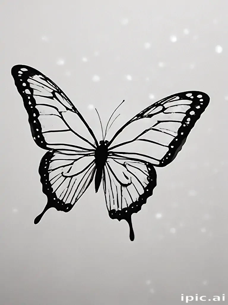 butterfly outline
