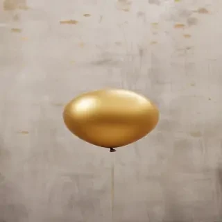 golden balloon