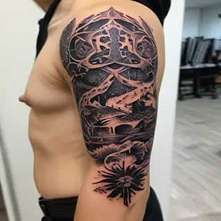 background tattoo