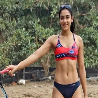 smriti mandhana bikini pics