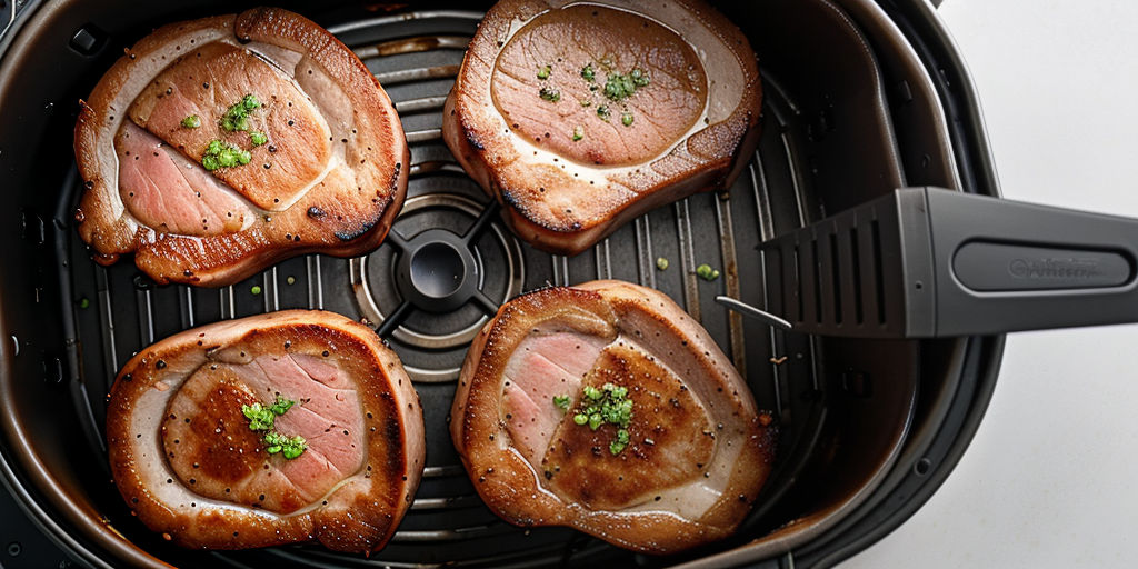 how to cook thin pork chops in air fryer