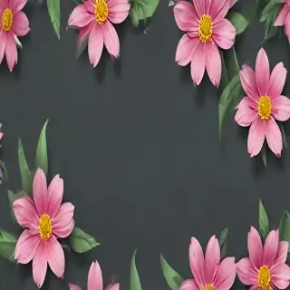 simple flower background