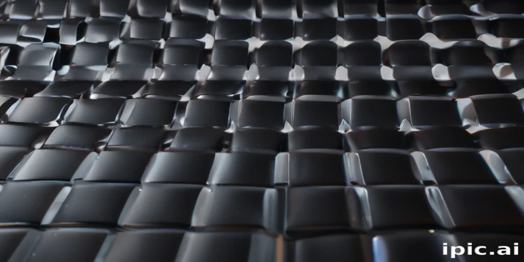 black checkered background