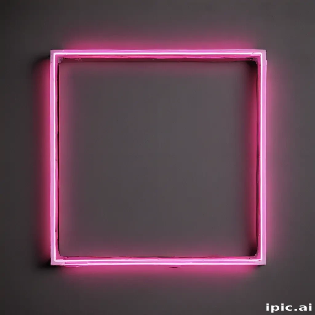neon frame