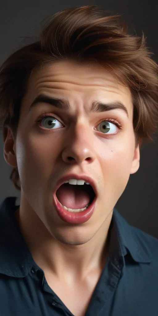 shocked face png