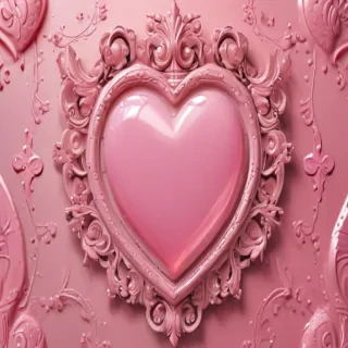 aesthetic pink valentines wallpaper