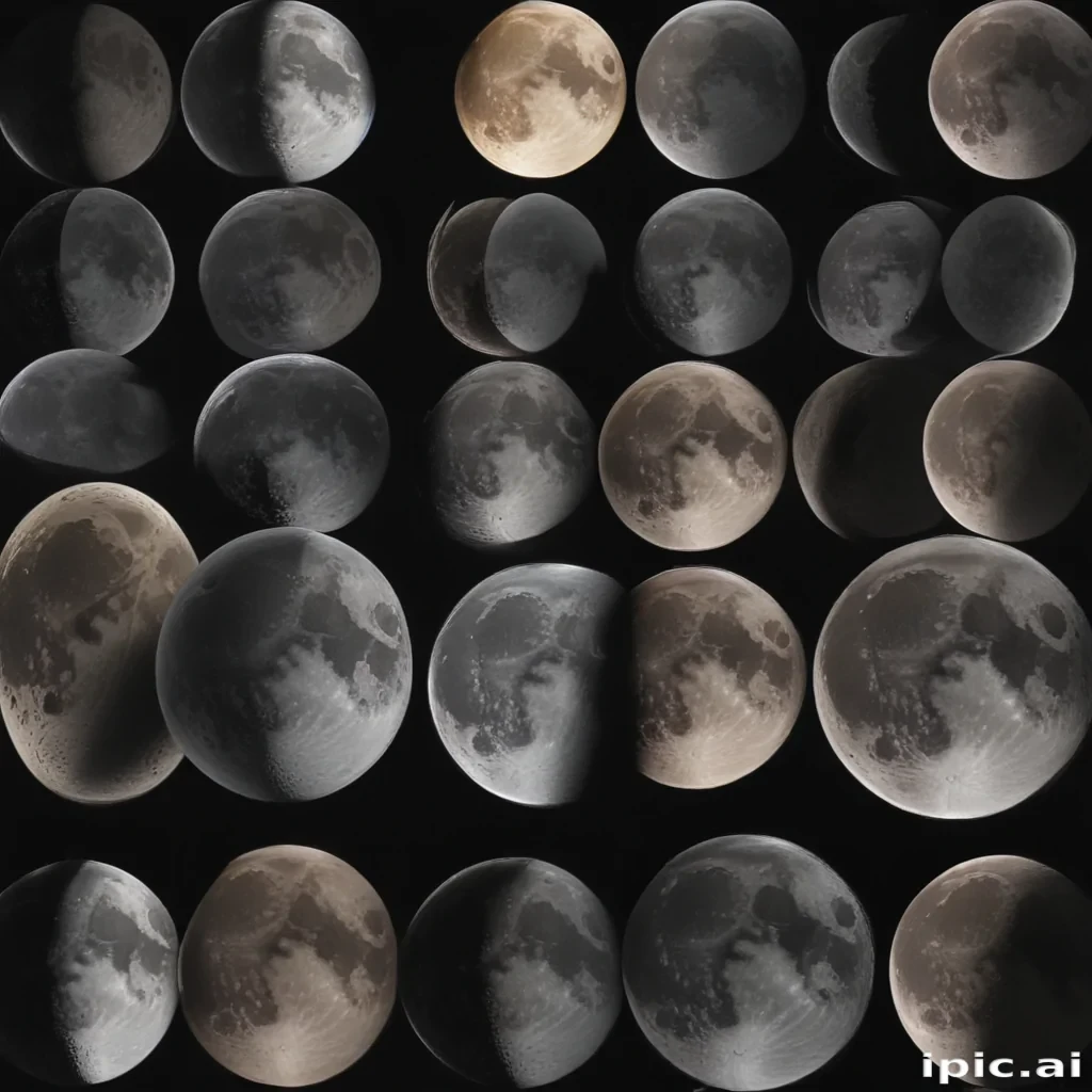 moon phases png