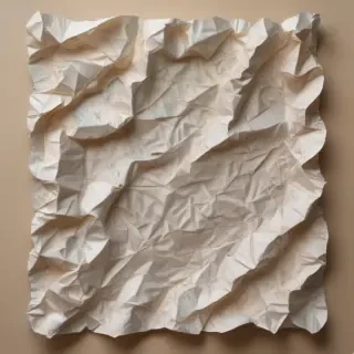 crumpled paper overlay