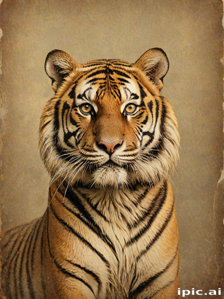 vintage tiger