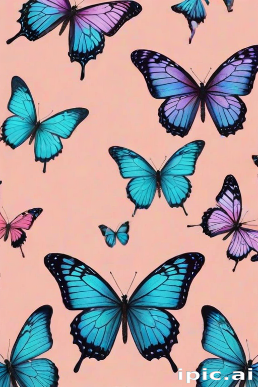 aesthetic butterfly backgrounds