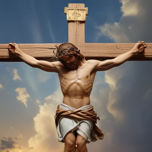 jesus on the cross picture