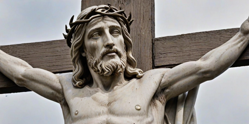 pictures of jesus on a cross