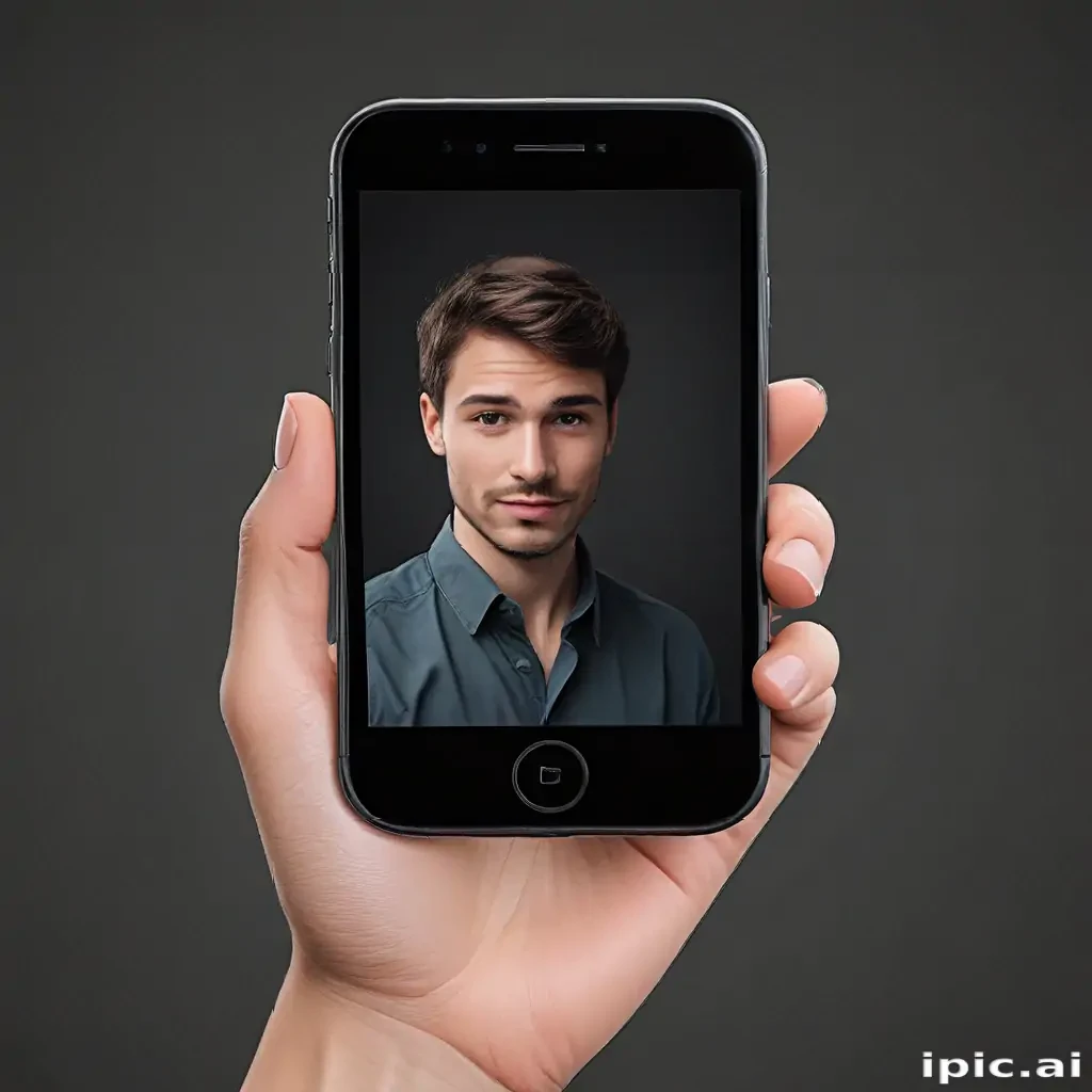 hold phone png