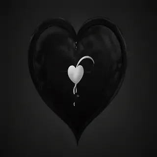 image black heart