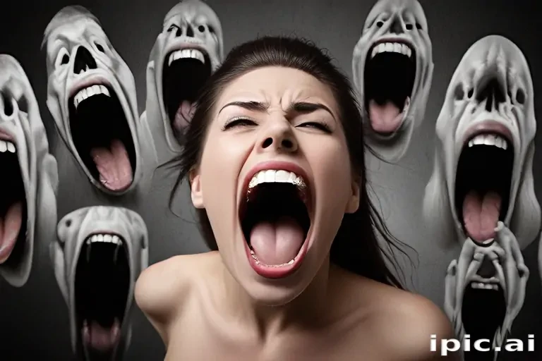 screaming background