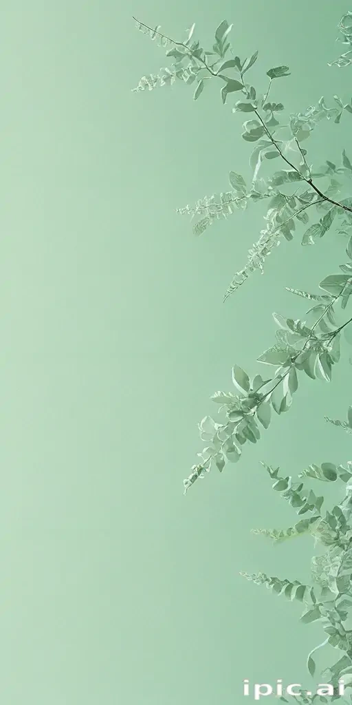 pastel green aesthetic wallpaper
