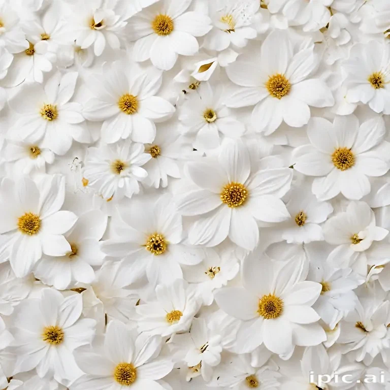flower background white