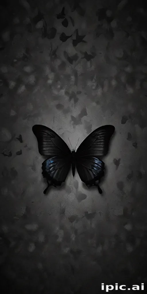 black butterfly wallpaper hd
