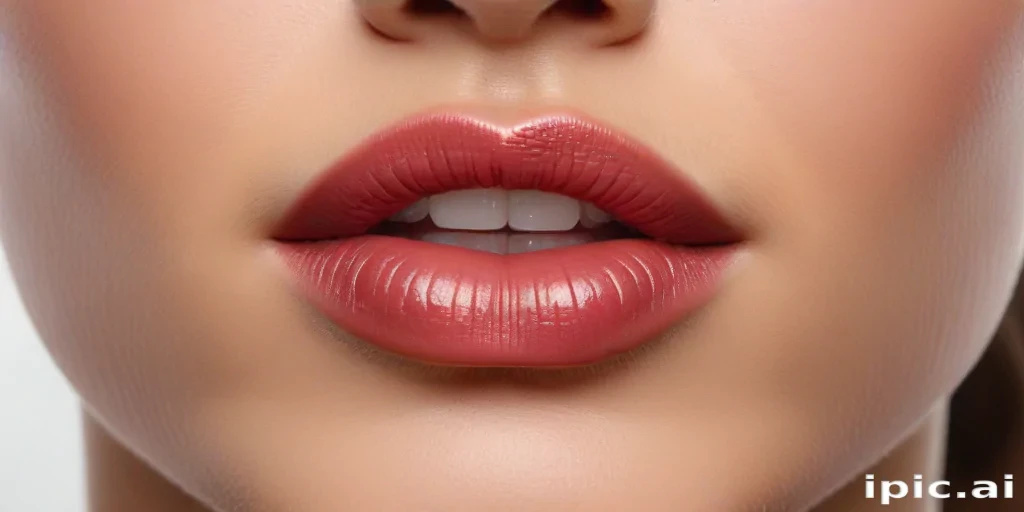 glossy lips png
